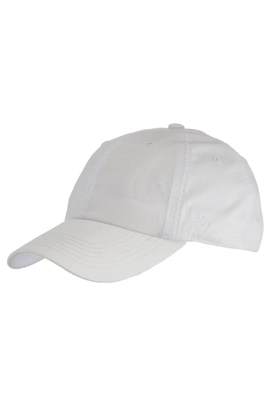 J America TW5537 Mens Ripper Ripstop Hat White Front