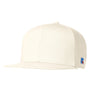Russell Athletic Mens R Snapback Hat - Off White
