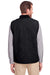 UltraClub UC709 Mens Dawson Quilted Full Zip Vest Black Back