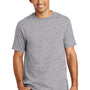 Port & Company Mens USA Made Short Sleeve Crewneck T-Shirt - Heather Grey - Closeout