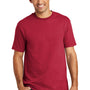Port & Company Mens USA Made Short Sleeve Crewneck T-Shirt - Red - Closeout
