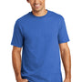 Port & Company Mens USA Made Short Sleeve Crewneck T-Shirt - Royal Blue - Closeout