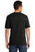 Port & Company USA100P Mens USA Made Short Sleeve Crewneck T-Shirt w/ Pocket Black Back
