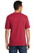 Port & Company USA100P Mens USA Made Short Sleeve Crewneck T-Shirt w/ Pocket Red Back
