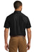 Port Authority W101 Mens Carefree Stain Resistant Short Sleeve Button Down Shirt w/ Pocket Black Back