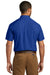 Port Authority W101 Mens Carefree Stain Resistant Short Sleeve Button Down Shirt w/ Pocket Royal Blue Back