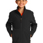 Port Authority Youth Core Wind & Water Resistant Full Zip Jacket - Black
