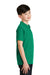 Port Authority Y500 Youth Silk Touch Wrinkle Resistant Short Sleeve Polo Shirt Kelly Green Side