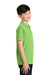 Port Authority Y500 Youth Silk Touch Wrinkle Resistant Short Sleeve Polo Shirt Lime Green Side