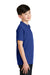 Port Authority Y500 Youth Silk Touch Wrinkle Resistant Short Sleeve Polo Shirt Royal Blue Side