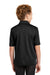 Port Authority Y540 Youth Silk Touch Performance Moisture Wicking Short Sleeve Polo Shirt Black Back