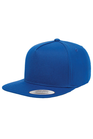 Yupoong Y6007 Mens Adjustable Hat Royal Blue Front