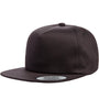 Yupoong Mens Adjustable Hat - Black