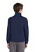 Sport-Tek YST241 Youth Sport-Wick Moisture Wicking Fleece Full Zip Sweatshirt Navy Blue Back