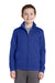 Sport-Tek YST241 Youth Sport-Wick Moisture Wicking Fleece Full Zip Sweatshirt Royal Blue Front