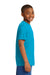 Sport-Tek YST350 Youth Competitor Moisture Wicking Short Sleeve Crewneck T-Shirt Atomic Blue Side