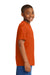 Sport-Tek YST350 Youth Competitor Moisture Wicking Short Sleeve Crewneck T-Shirt Orange Side