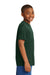 Sport-Tek YST350 Youth Competitor Moisture Wicking Short Sleeve Crewneck T-Shirt Forest Green Side