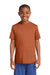 Sport-Tek YST350 Youth Competitor Moisture Wicking Short Sleeve Crewneck T-Shirt Texas Orange Front