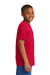 Sport-Tek YST350 Youth Competitor Moisture Wicking Short Sleeve Crewneck T-Shirt Red Side