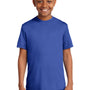 Sport-Tek Youth Competitor Moisture Wicking Short Sleeve Crewneck T-Shirt - True Royal Blue