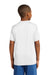 Sport-Tek YST350 Youth Competitor Moisture Wicking Short Sleeve Crewneck T-Shirt White Back