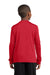 Sport-Tek YST350LS Youth Competitor Moisture Wicking Long Sleeve Crewneck T-Shirt Red Back