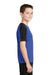 Sport-Tek YST354 Youth Competitor Moisture Wicking Short Sleeve Crewneck T-Shirt Royal Blue/Black Side