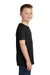 Sport-Tek YST450 Youth Competitor Moisture Wicking Short Sleeve Crewneck T-Shirt Black Side