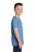 Sport-Tek YST450 Youth Competitor Moisture Wicking Short Sleeve Crewneck T-Shirt Carolina Blue Side