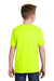 Sport-Tek YST450 Youth Competitor Moisture Wicking Short Sleeve Crewneck T-Shirt Neon Yellow Back