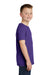 Sport-Tek YST450 Youth Competitor Moisture Wicking Short Sleeve Crewneck T-Shirt Purple Side