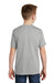 Sport-Tek YST450 Youth Competitor Moisture Wicking Short Sleeve Crewneck T-Shirt Silver Grey Back
