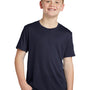 Sport-Tek Youth Competitor Moisture Wicking Short Sleeve Crewneck T-Shirt - True Navy Blue