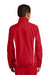 Sport-Tek YST60 Youth Water Resistant Full Zip Jacket Red/White Back