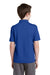 Sport-Tek YST640 Youth RacerMesh Moisture Wicking Short Sleeve Polo Shirt Royal Blue Back