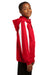 Sport-Tek YST81 Youth Full Zip Hooded Jacket Red Side