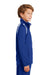 Sport-Tek YST90 Youth Full Zip Track Jacket Royal Blue Side